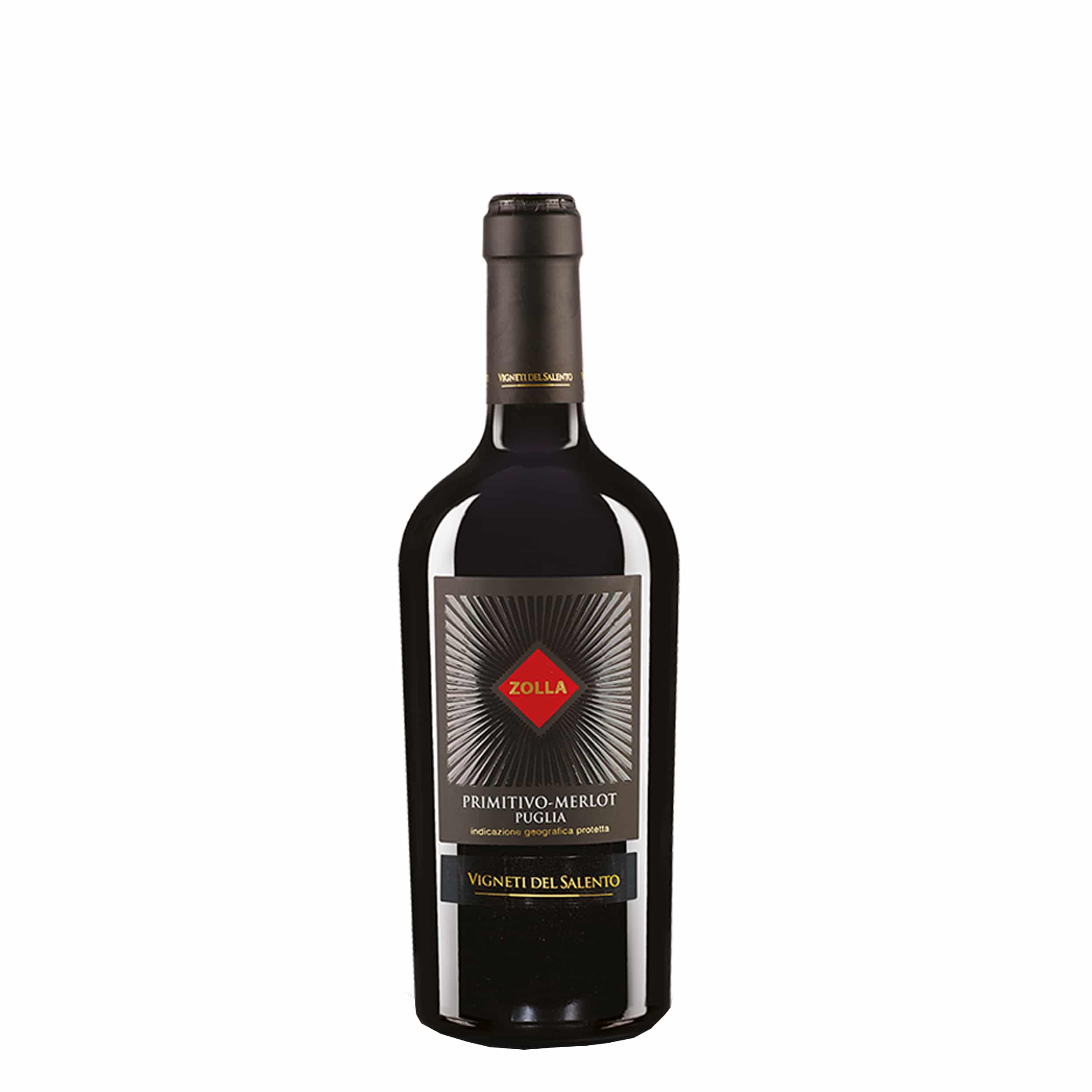 Rode wijn - Primitivo Merlot Puglia